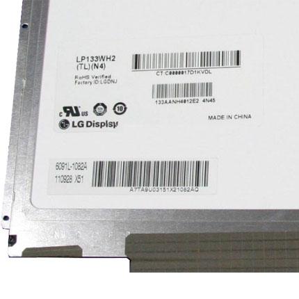 Connettore di Pin LCD del pannello 40 del computer portatile a 13,3 pollici lucido per LP133WH2 TLN4/LP133WH2 TLL3