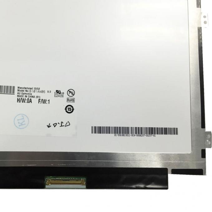 B101AW06 V 0 esposizioni LCD di Pin dello schermo LCD a 10,1 pollici 1024x600 40 con 200CD/M