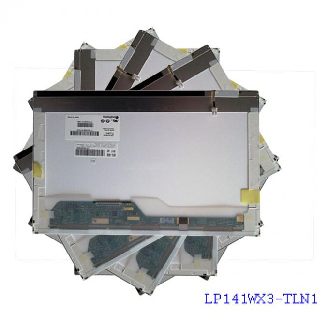 Schermo LCD utilizzato a 14,1 pollici del computer portatile/Pin 1280x800 dell'EDP 30 pannello LP141WX3 TLN1 di TFT LCD