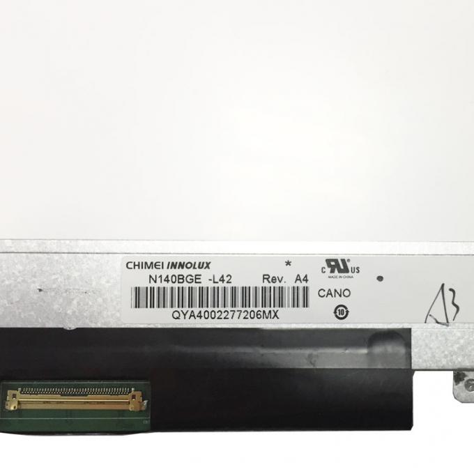 PIN a 14 pollici dell'esposizione di pannello della sostituzione/LED dello schermo del computer portatile di N140BGE L42 LVDS 40